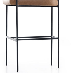 Carrie Bar Stool - Chaps Saddle