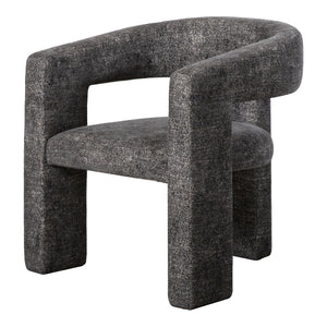 Moe's Elo Armchair in Black Polyester