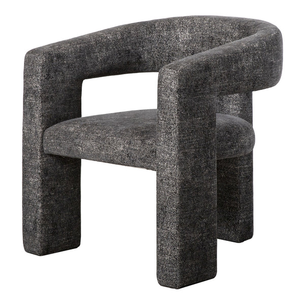 Moe's Elo Armchair in Black Polyester