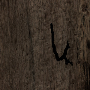 Abaso Console Table In Ebony Rustic
