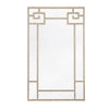 BAMBOO DETAIL MIRROR IN LIGHT CERUSED OAK