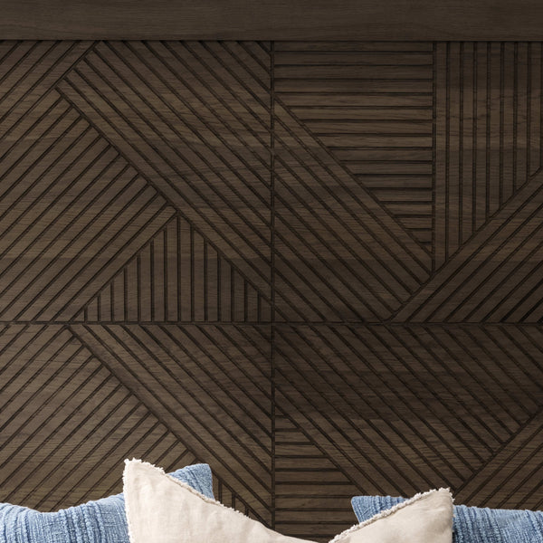 Santa Clara Solid Wood Bed - King in Toasted Brown