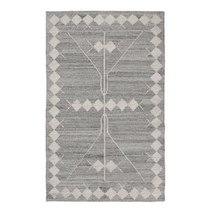 Indoor/Outdoor Oasis Rug 5'x8' - Gray Multi, Geometric Pattern