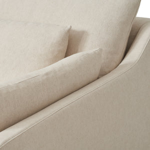 Zadie 88" Sofa in Newcastle Natural