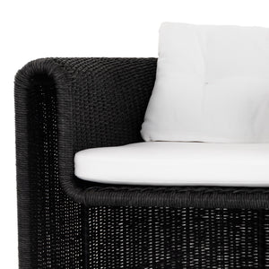 Tucson Woven Outdoor Chair In Coal