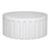 Eris Outdoor Coffee Table in White