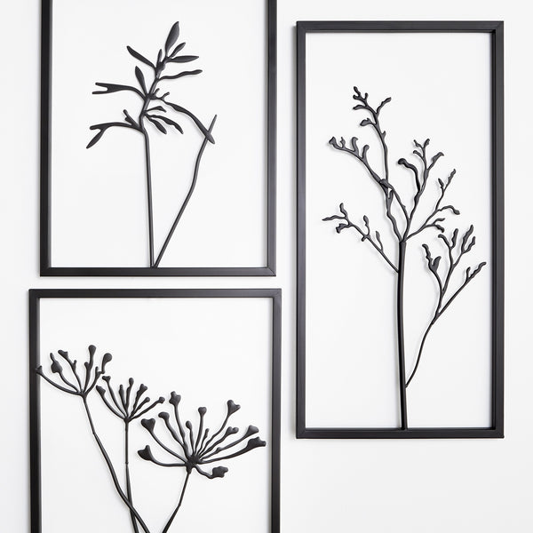 Arbre Trois Wall Decor in Graphite