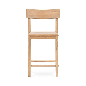 Foundation Solid Wood Counter Stool - Light Oak