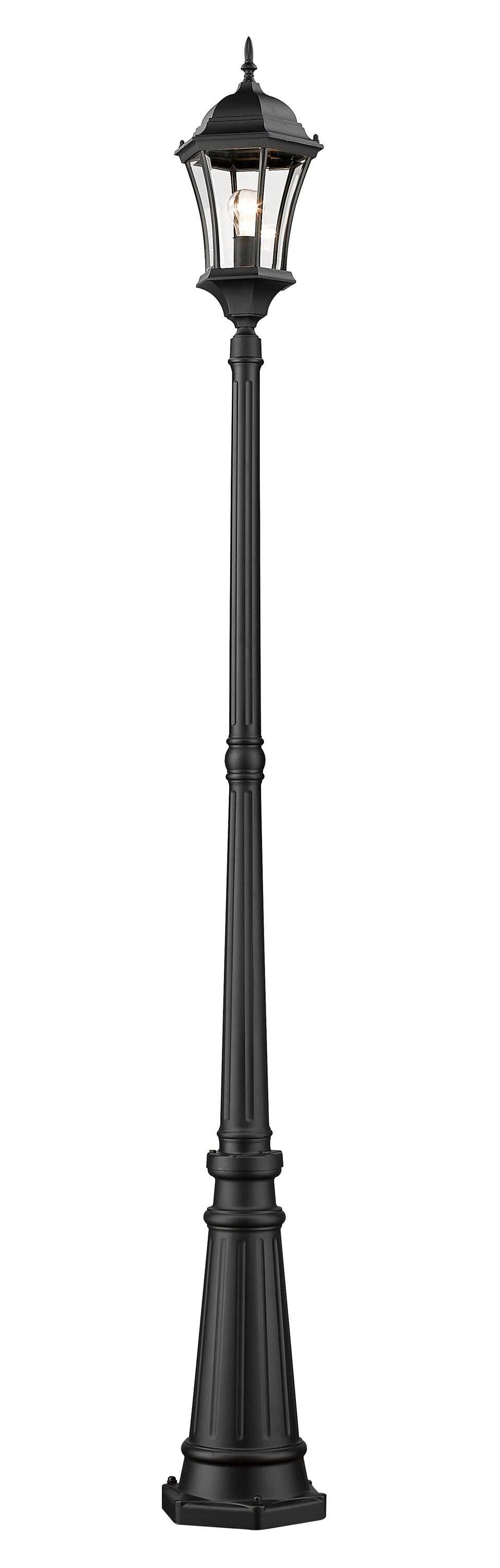 Wakefield Outdoor Post Light in Black Finish