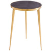 Bremen Side Table In Gold