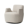 Reed Swivel Chair In Crete Pebble