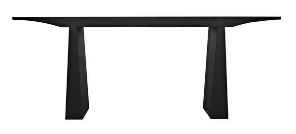Truss Console, Black Metal
