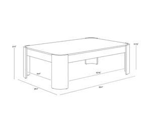 IRVINE COFFEE TABLE