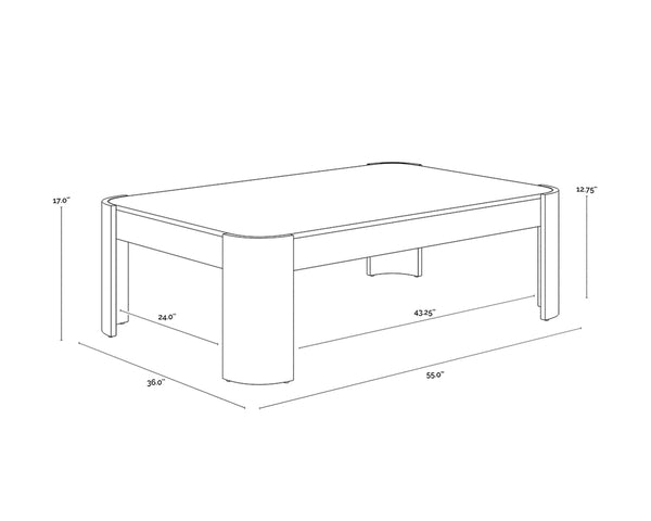 IRVINE COFFEE TABLE