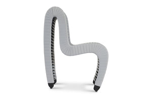 Seat Belt Dining Chair, Gray/Gray