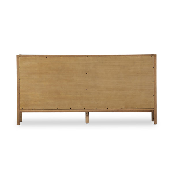 Meadow 6 Drawer Dresser In Tawny Oak