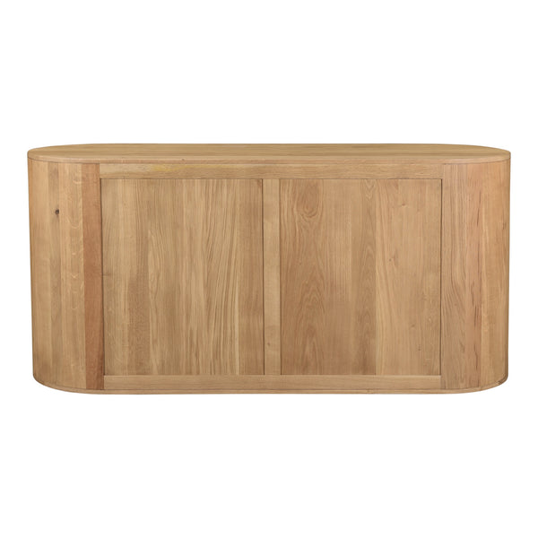 Moe's Theo 6 Drawer Dresser in Natural Oak