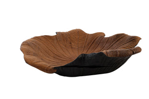 Black and Teak Bowl