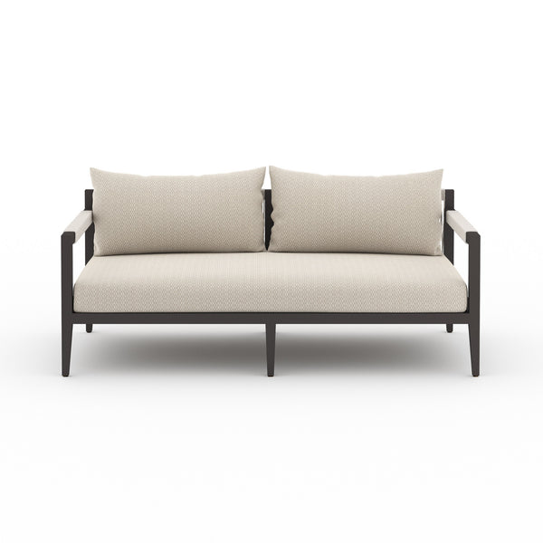 Sherwood Outdoor Sofa 63" in Bronze/Sand