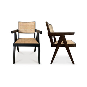 Takashi Chair Set of Two in Dark Brown