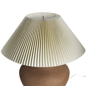 Parma Table Lamp - Textured Dark Sand Porcelain