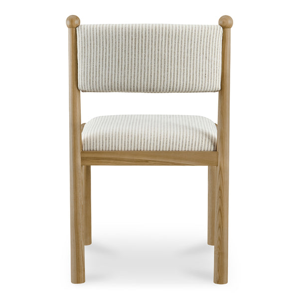 Villetta Dining Chair Set - Striped Upholstery