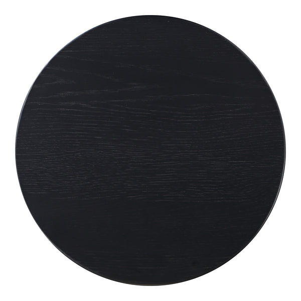Grace Accent Table in Black Oak