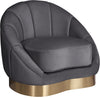 Jesse Chair In Grey Velvet