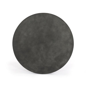 Basil Outdoor Round Coffee Tbl In 48" In Grey