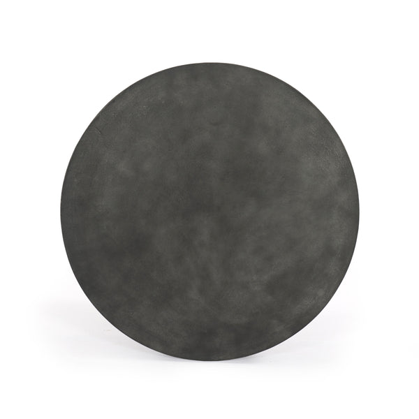 Basil Outdoor Round Coffee Tbl In 48" In Grey