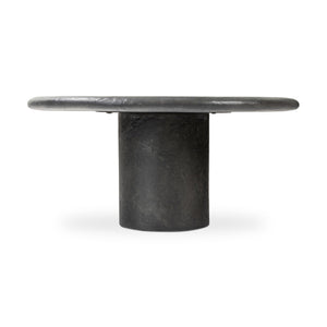 Bonnie Coffee Table In Textured Black Concrete