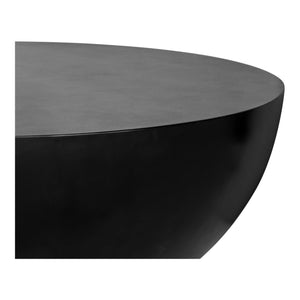 Insitu Coffee Table Black Concrete Drum