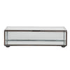 MEDIUM RECTANGULAR BOX WITH CLEAR GLASS