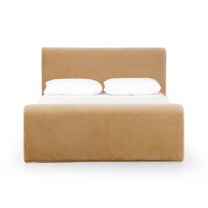 Mitchell King Bed - Surrey Camel
