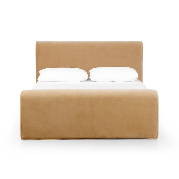 Mitchell King Bed - Surrey Camel