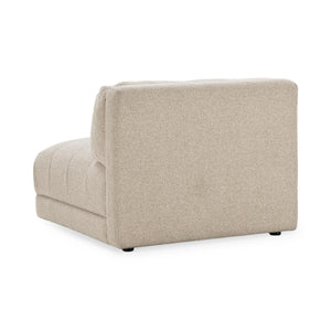 Adalynne Upholstered Armless Chair in Buttermilk