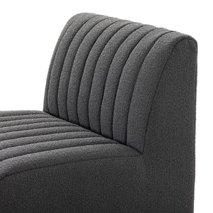 Build Your Own: Augustine Dining Banquette - FIQA Boucle Charcoal