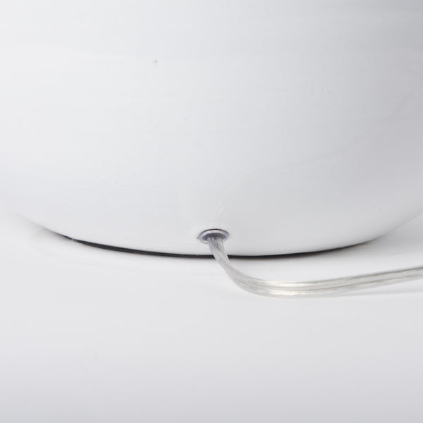 Mehdi White Ceramic Table Lamp