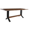 Bellamy Solid Wood Rectangle Dining Table - Amber Brown