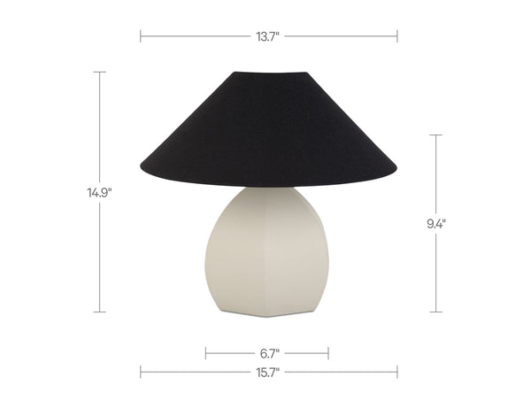 Moe's Keeley Table Lamp with Black Shade