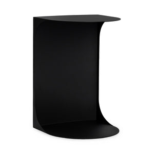 Cote Metal Accent Table - Black Metal Design