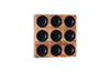 Puka Wall Tile 3x3, Black