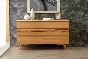 Caramelized Azara Six Drawer Dresser