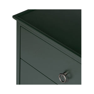 Reagan Nightstand with Metal Handles