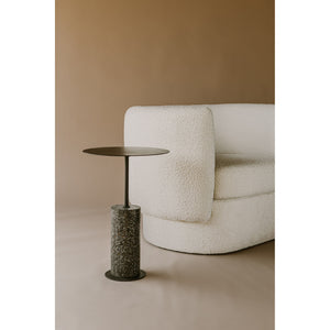 Moe's Lillith Accent Table Black Terrazzo Base