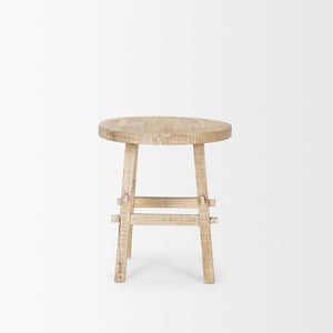 Rosie Small Blonde Wood End Table