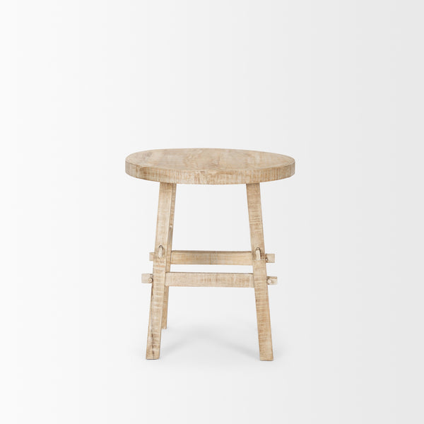 Rosie Small Blonde Wood End Table