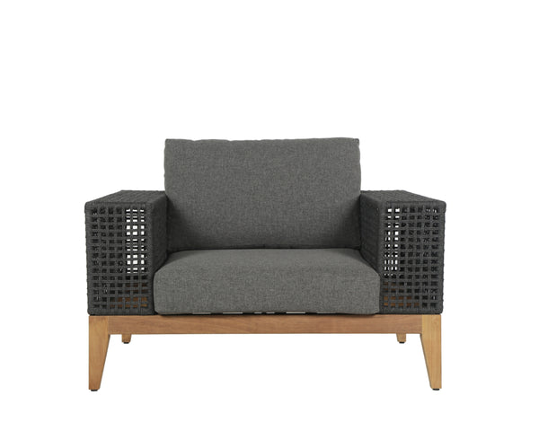 SALERNO ARMCHAIR - GRACEBAY GREY