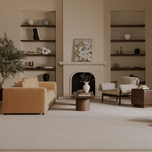 Moe's Hadley Coffee Table in Warm Brown