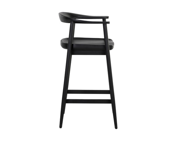 JEREMY COUNTER STOOL - BLACK